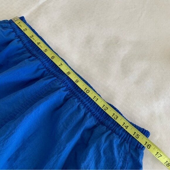 Guy Harvey Swim Trunks Mens medium Elastic waist with drawcord Blue Pockets Logo - Picture 8 of 10